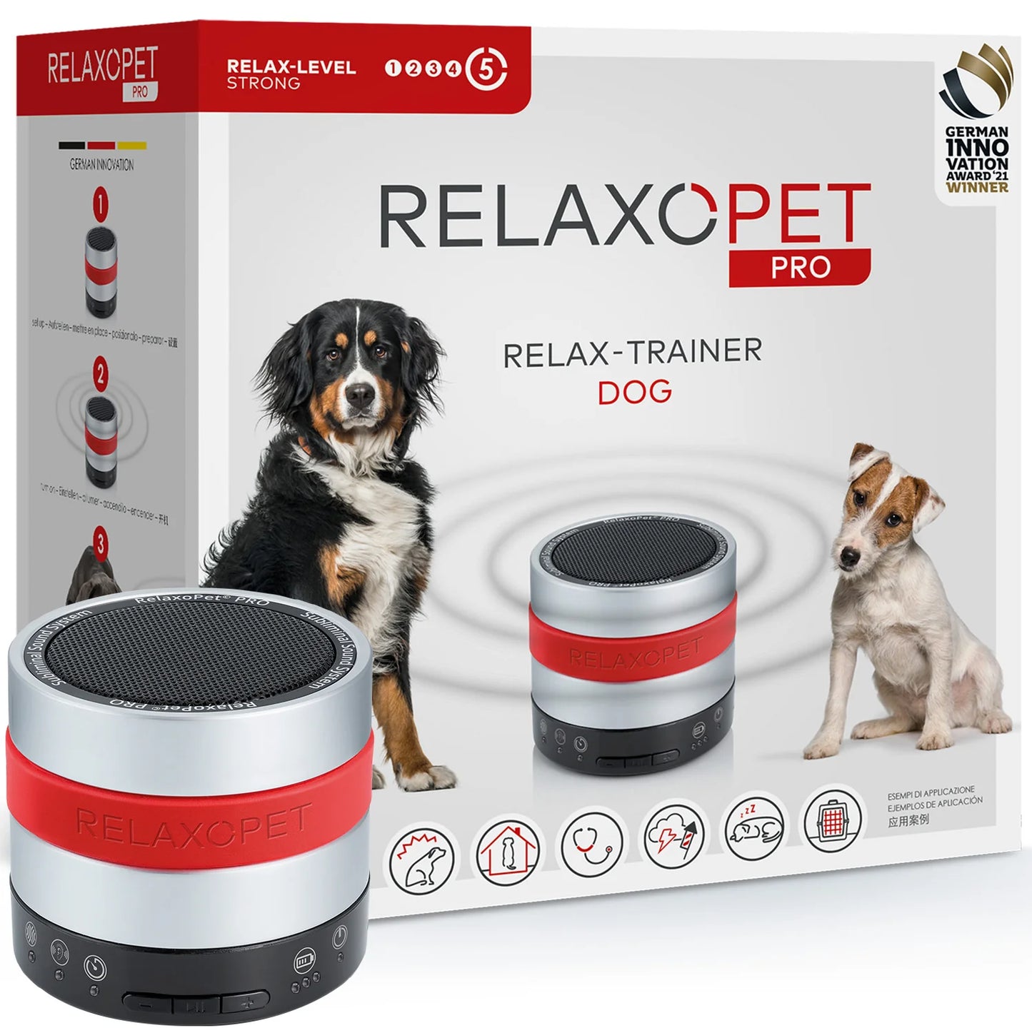 RelaxoPet Pro - Tierentspannungs-Trainer für Hunde