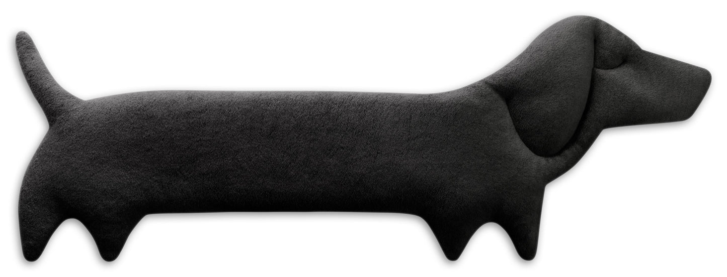 Der Hund Winston 100 % Bio-Baumwolle Körnerkissen