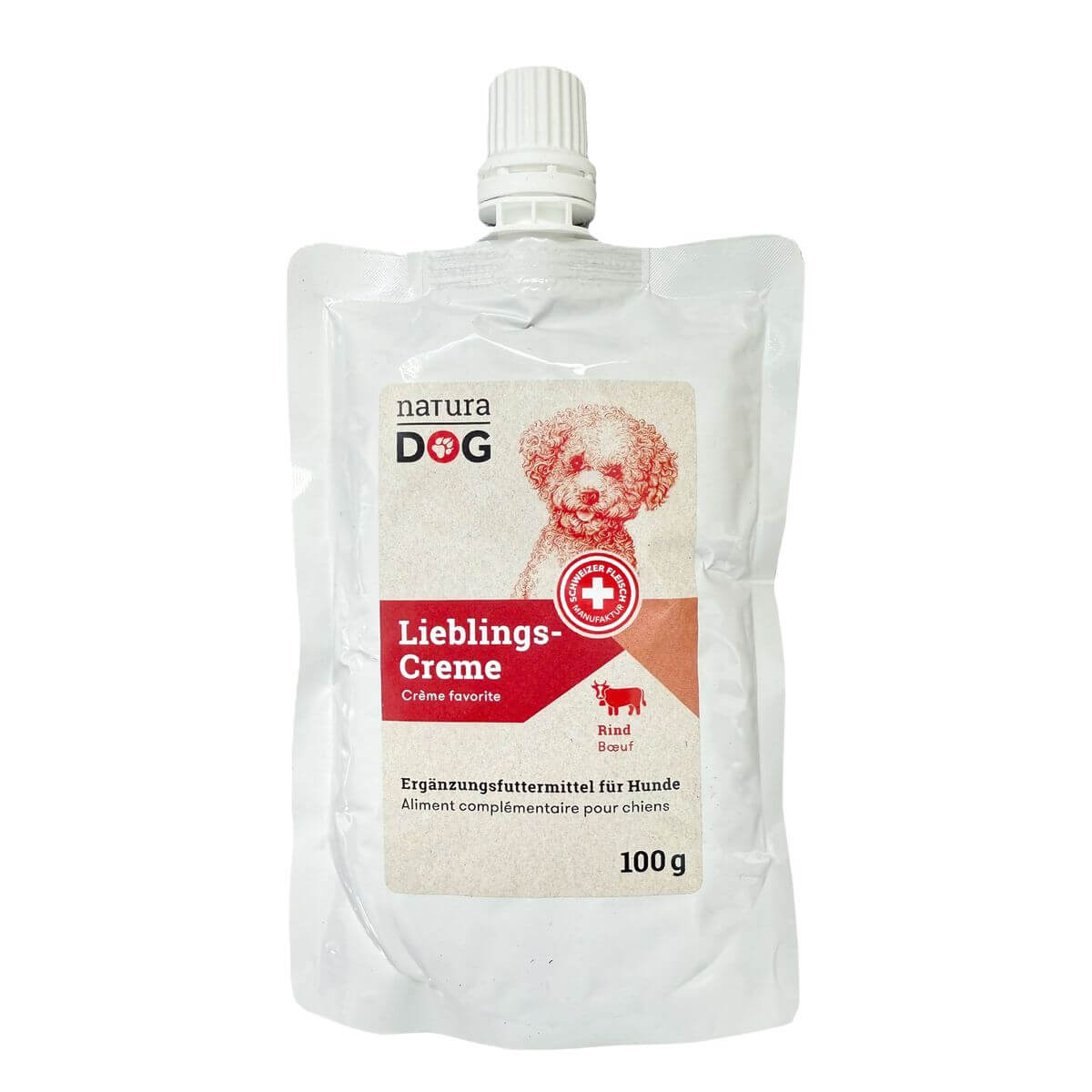 naturaDog Lieblings-Creme Rind