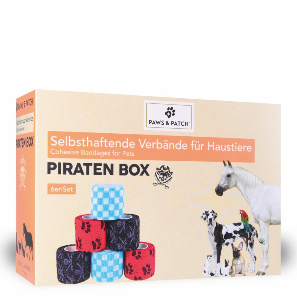 Selbsthaftende Verbände Box