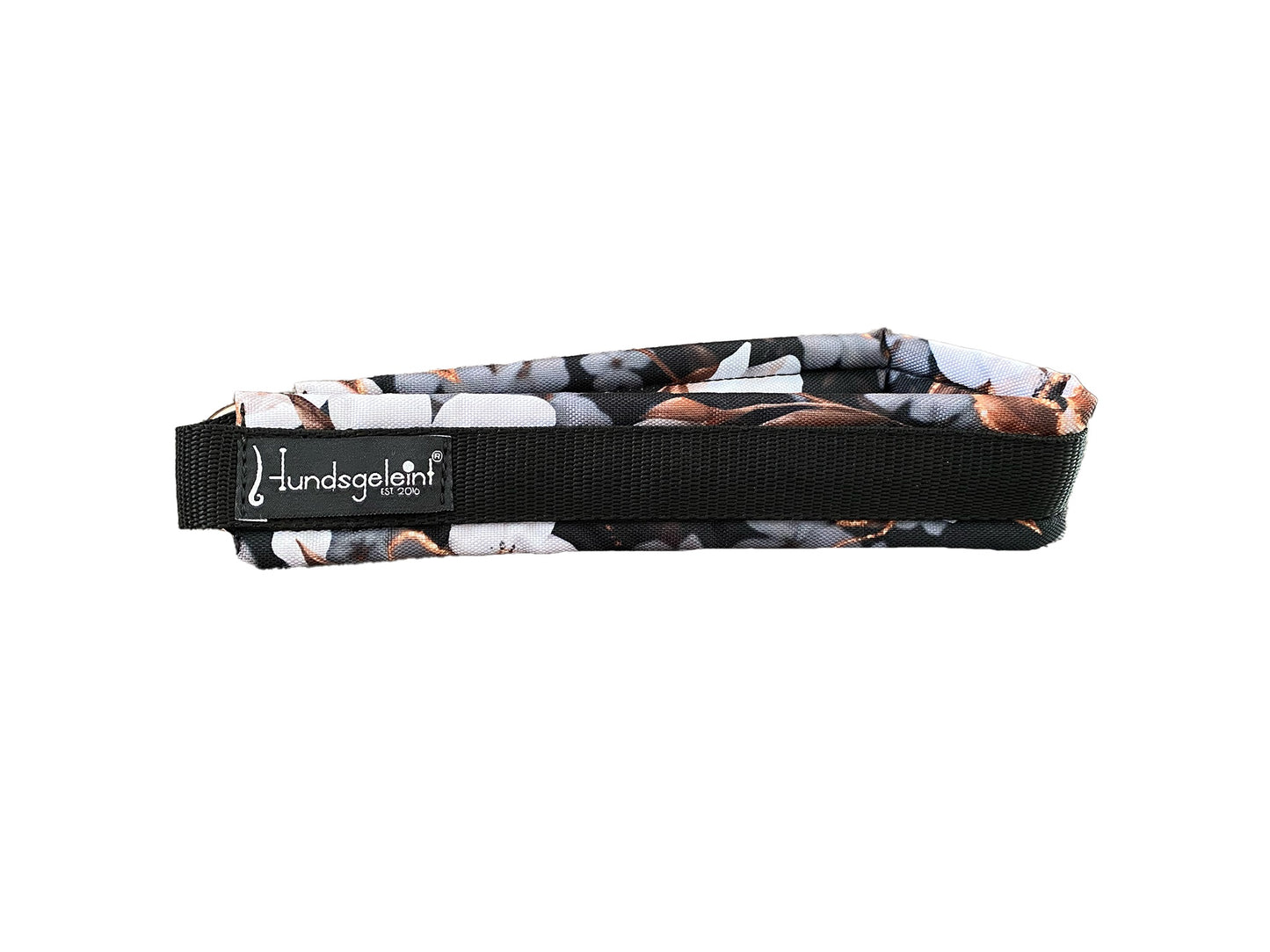 Halsband schwarz Zugstopp