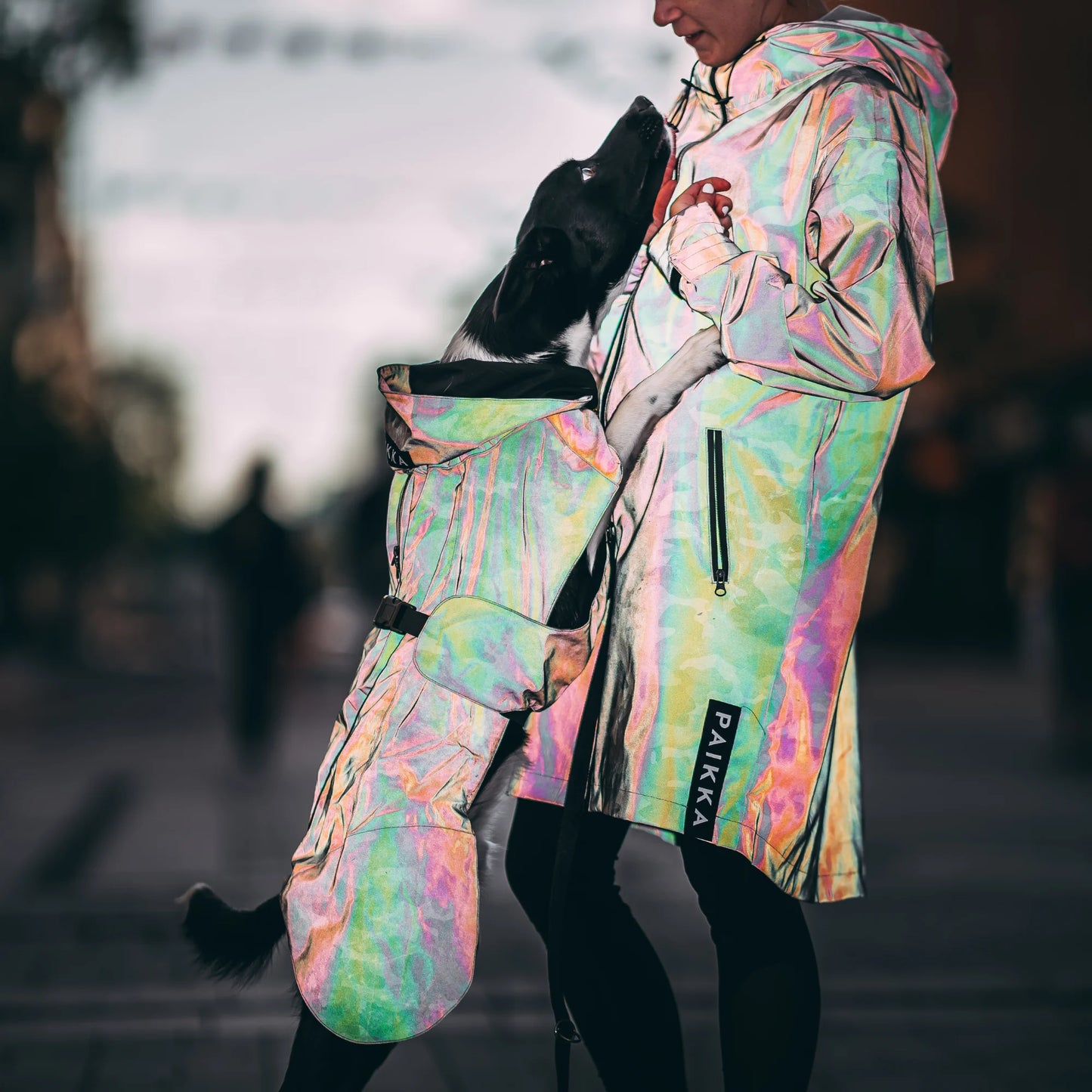 PAIKKA Human Visibility Raincoat Woman leo