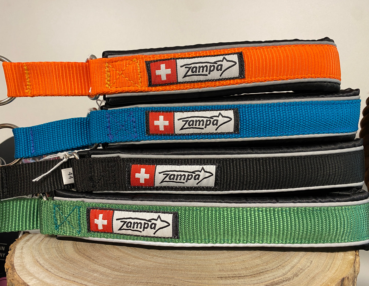 Halsband Zug-Stopp, gepolstert