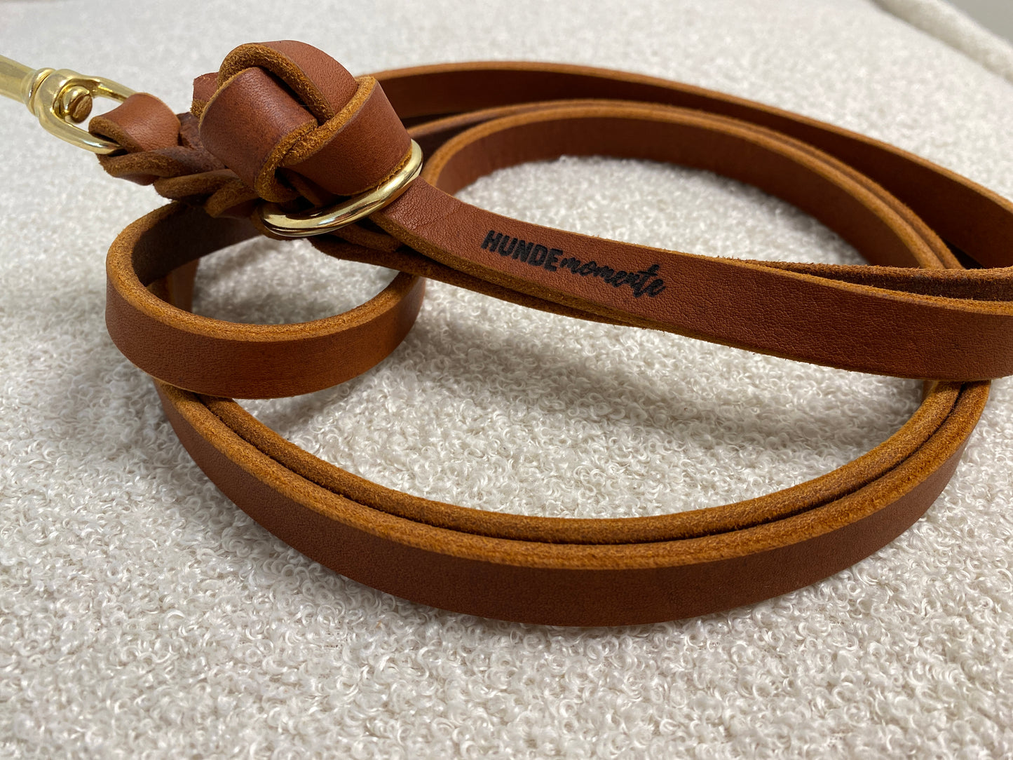 Knopfleine Fettleder swiss made