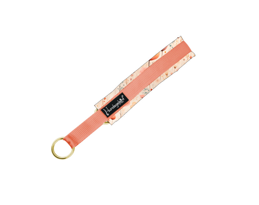 Halsband peach Zugstopp