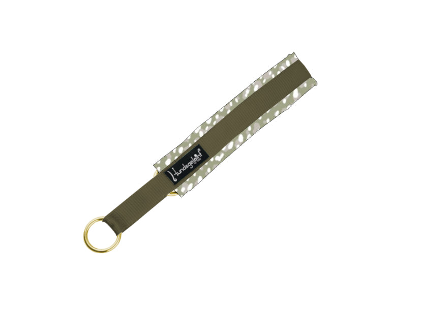 Halsband oliv Zugstopp