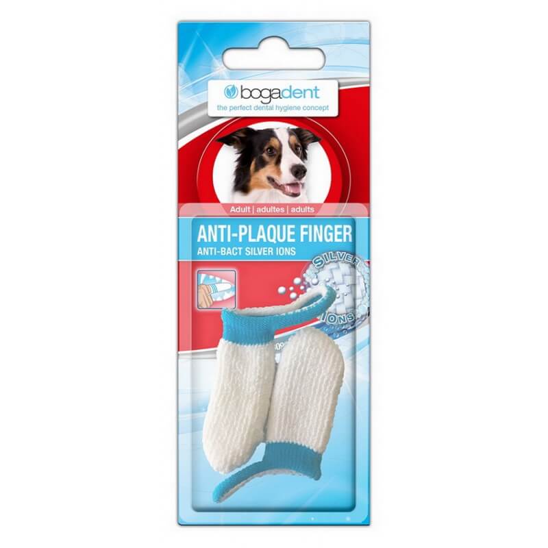 bogadent Anti-Plaque Fingerling Hund Adult 2 Stk