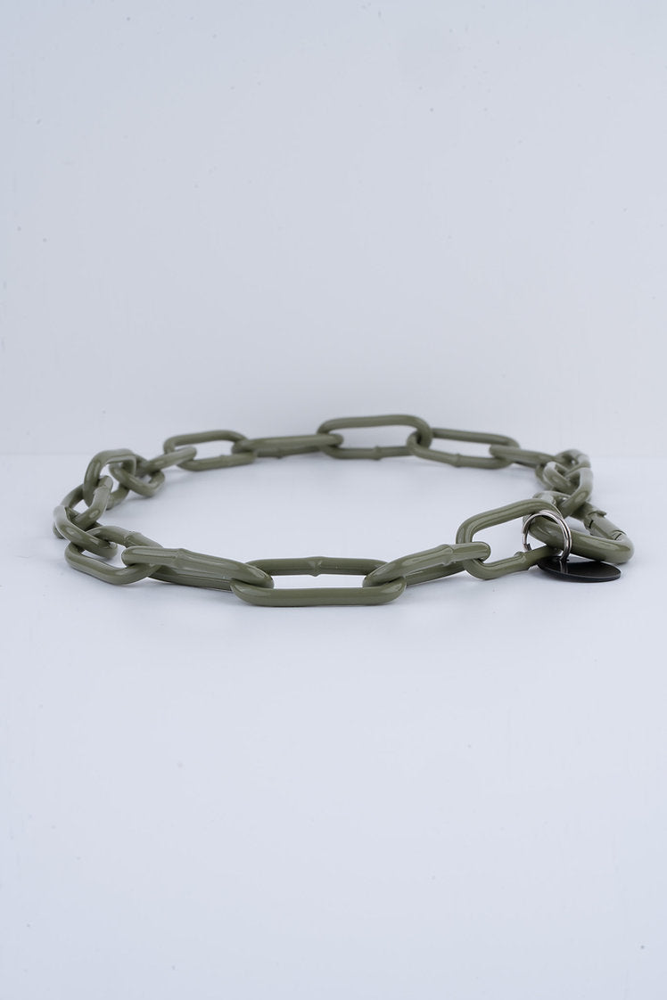 Karabinerkette für Hunde - Langgliedriges Kettenhalsband