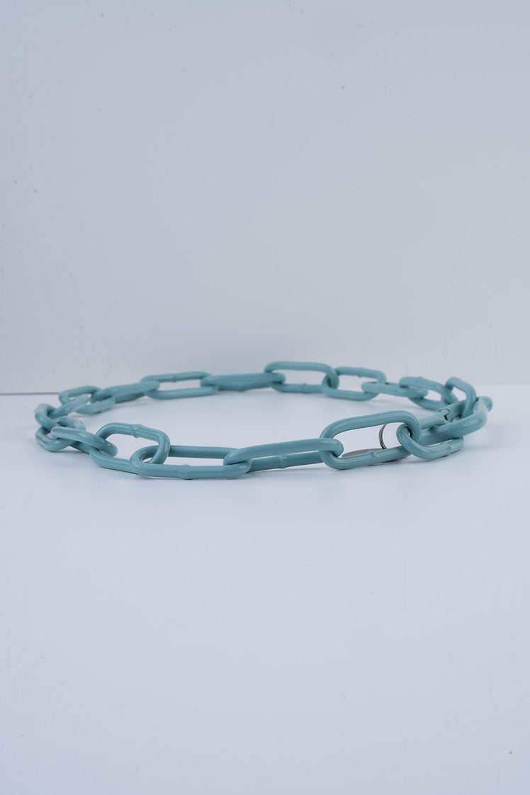 Karabinerkette für Hunde - Langgliedriges Kettenhalsband