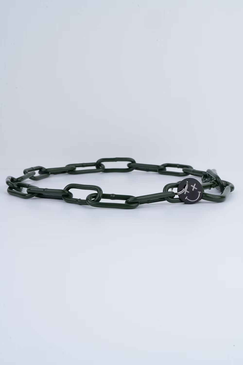 Karabinerkette für Hunde - Langgliedriges Kettenhalsband