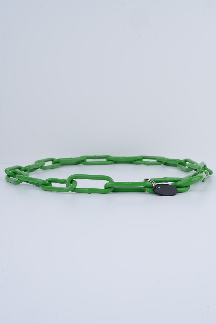 Karabinerkette für Hunde - Langgliedriges Kettenhalsband