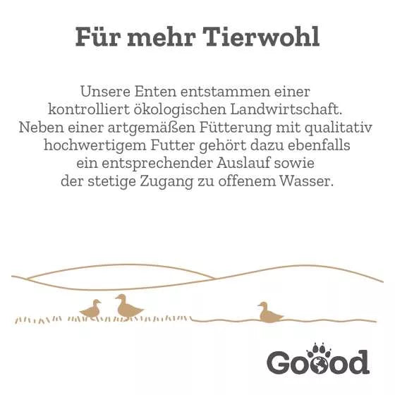 Meat Gooodies - Bio-Freilaufente