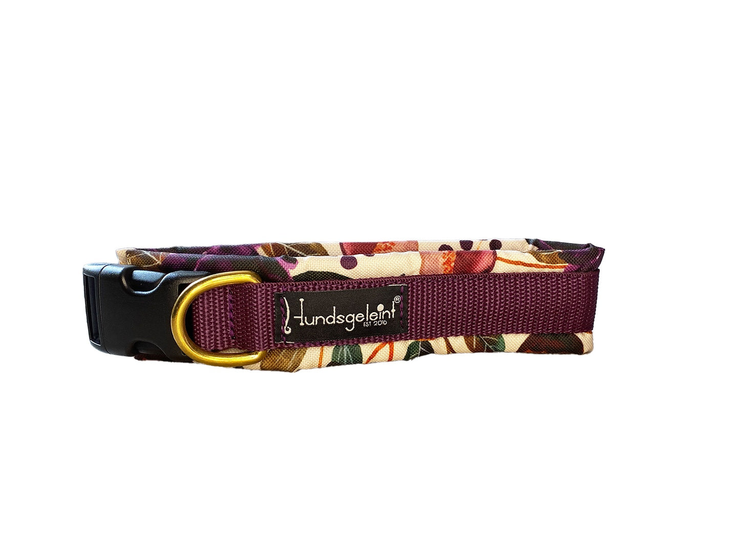 Halsband pflaume mit Schnalle