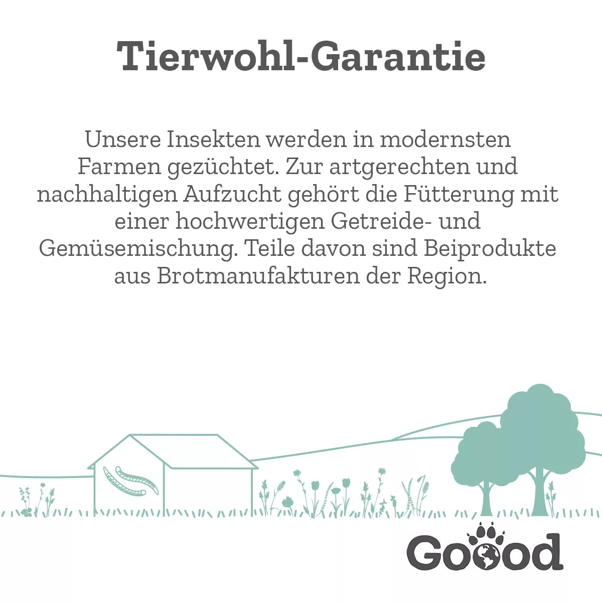 Goood Sensitive Adult - Nachhaltige Insekten