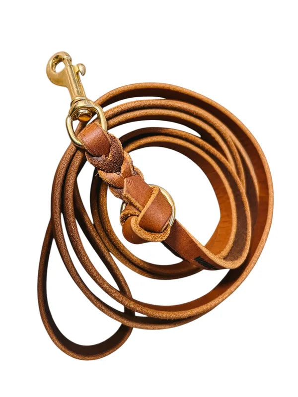 Knopfleine Fettleder swiss made
