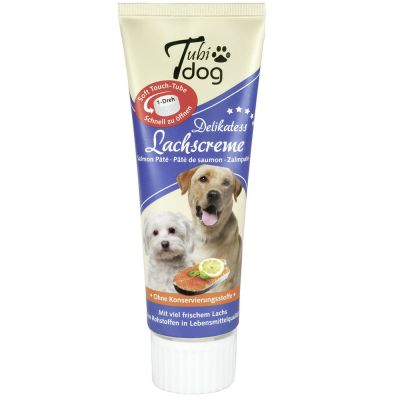 Tubi Dog Lachscreme 75g