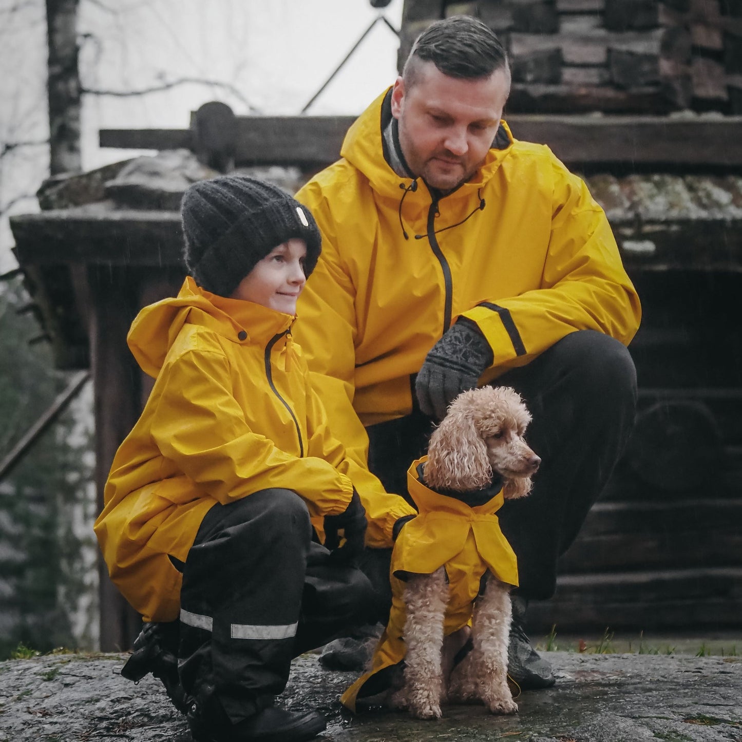 PAIKKA Human Visibility Raincoat Unisex