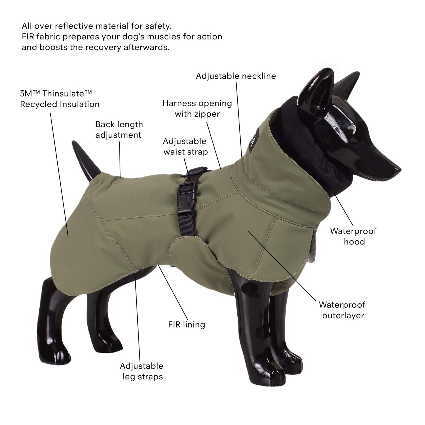 PAIKKA Visibility Winter Jacket