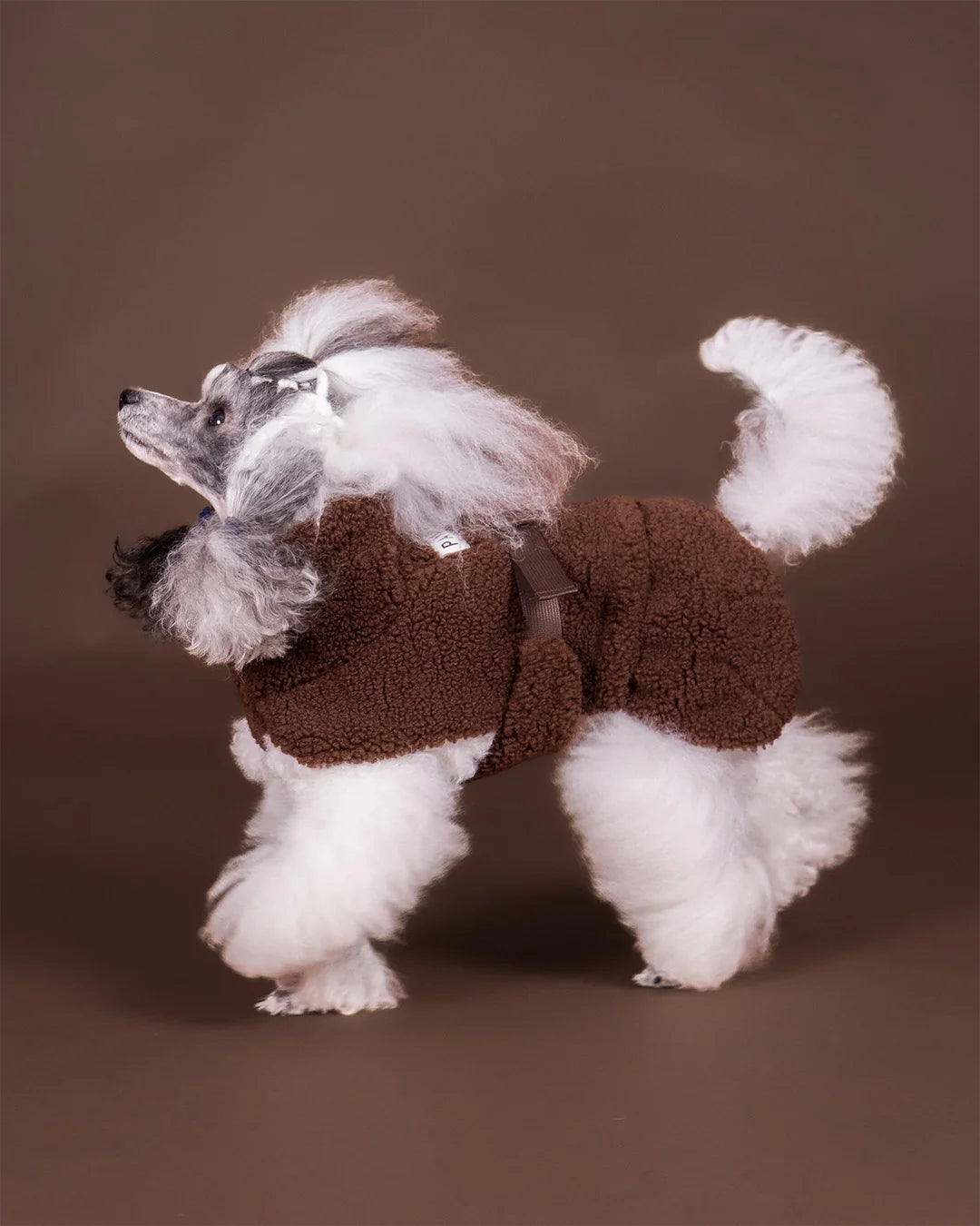 Sherpa Hundeshirt Choco