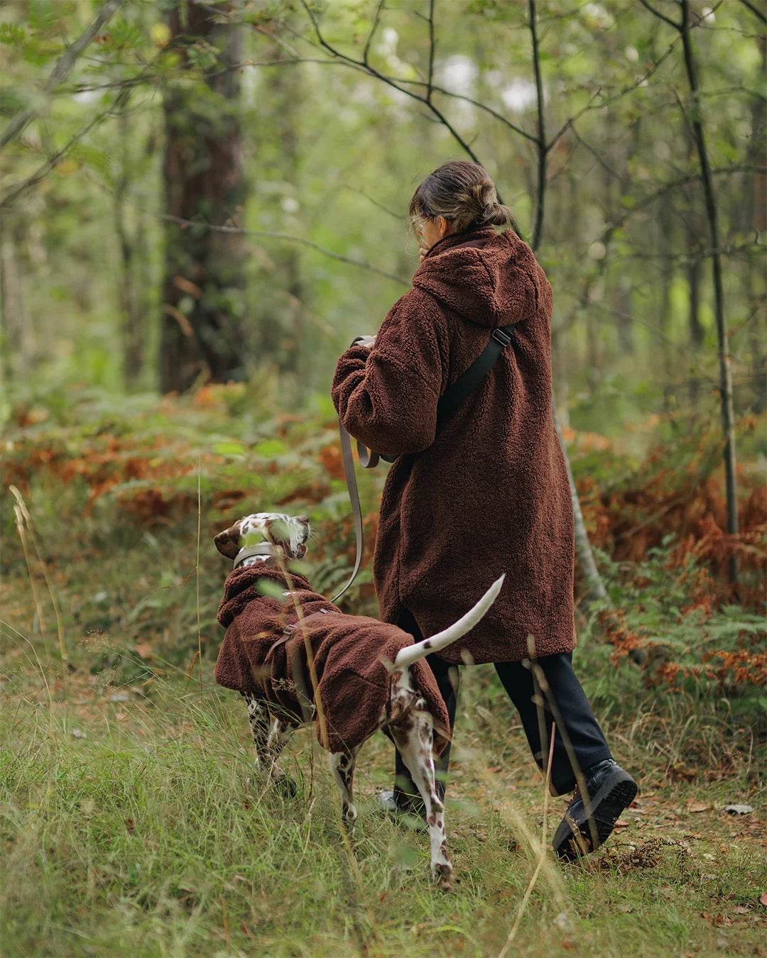 Sherpa Hundeshirt Choco