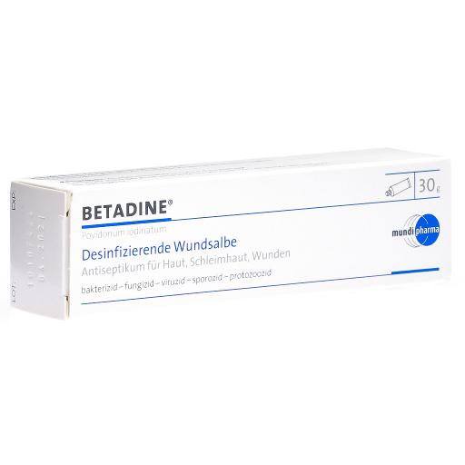 Betadine desinfizierende Wundsalbe