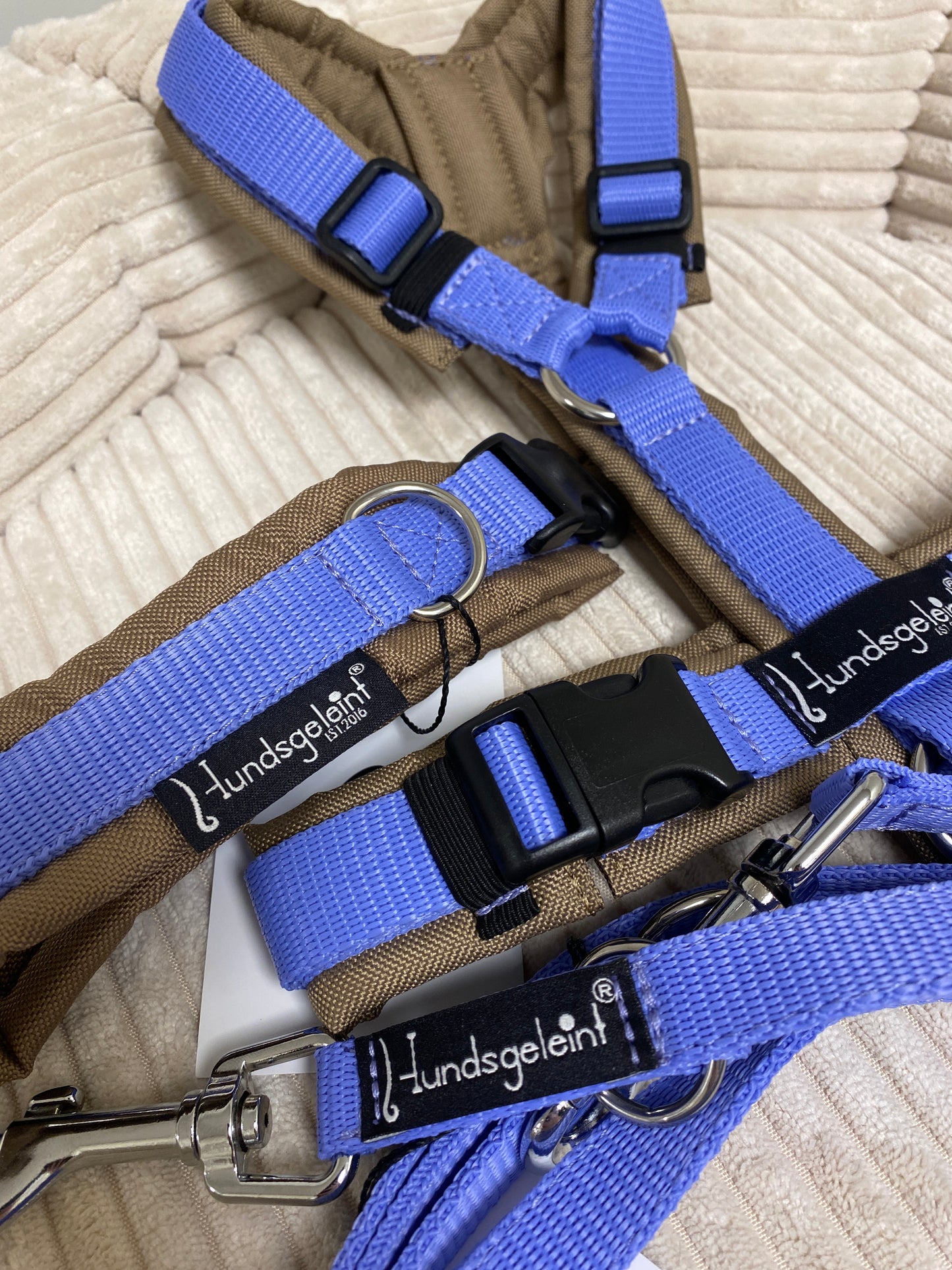 Gurtbandleine Classy kornblumenblau