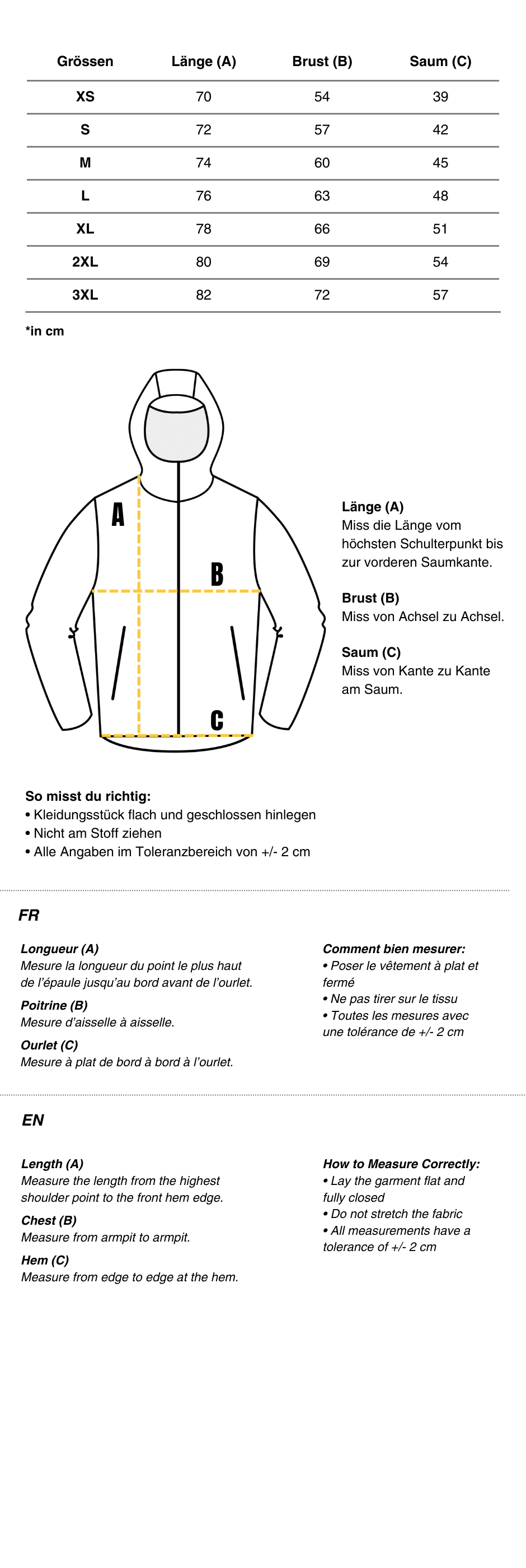 DOGGER-Hoodie-Jacke «Dynamic» Herren