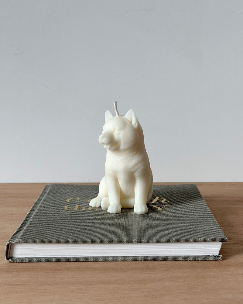 DOG Candle - Hundekerze Shiba