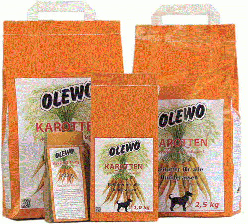 Olewo Karottenpellets für Hunde
