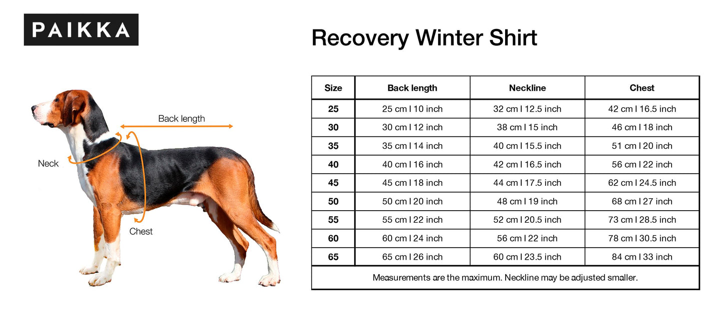 PAIKKA Recovery Winter shirt